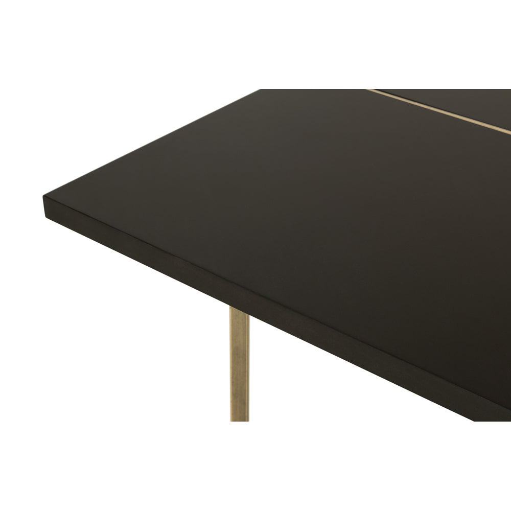 Product photograph of Olivia S Overbury Chocolate Brown Coffee Table from Olivia's.