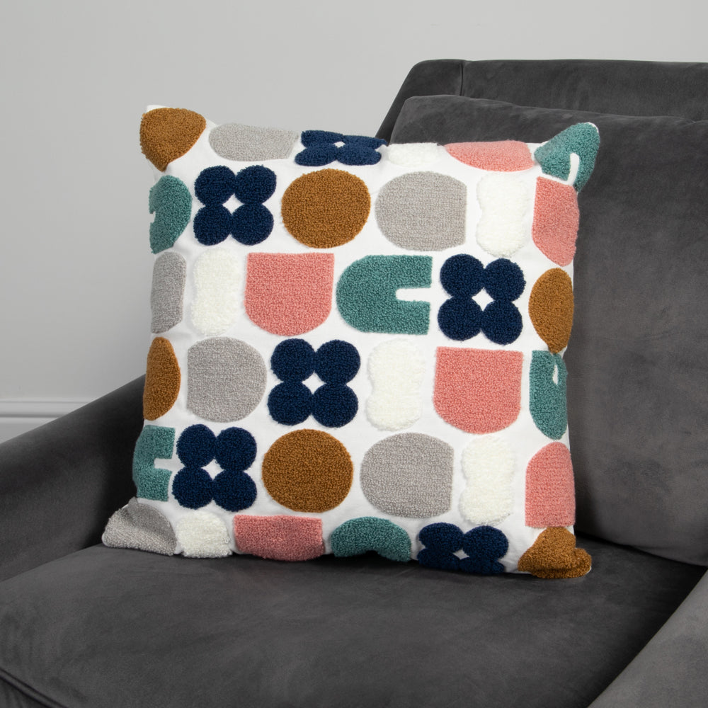 Product photograph of Native Home Abstract Shapes Cushion Cover from Olivia's.