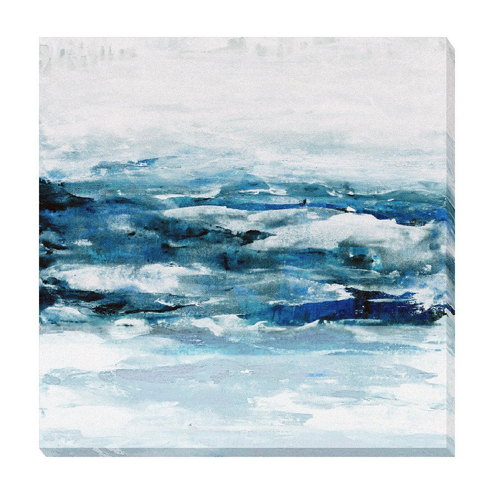 Product photograph of Olivia S Seaside Escape - Wrapped Canvas - 93x93cm from Olivia's