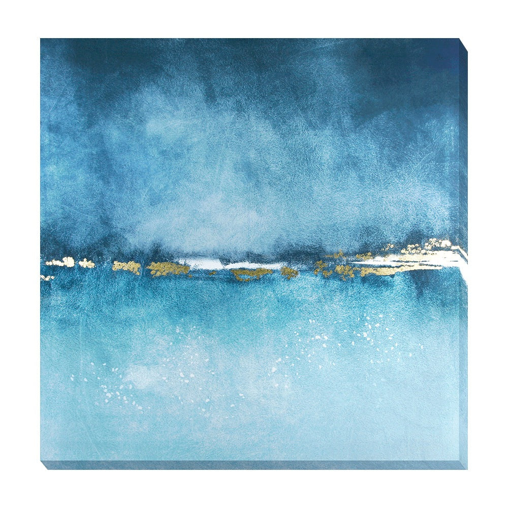 Product photograph of Olivia S Ocean Dreaming I - Wrapped Canvas - 90x90cm from Olivia's