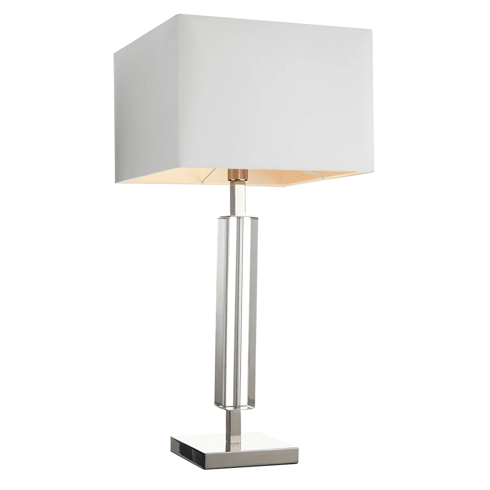 Product photograph of Rv Astley Hades Table Lamp Nickel Crystal from Olivia's