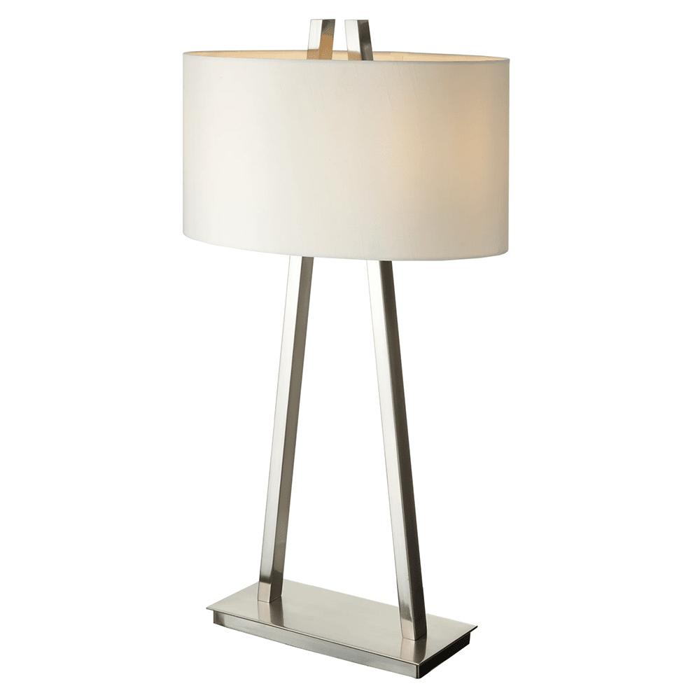 Product photograph of Rv Astley Baxter Table Lamp Brushed Nickel from Olivia's