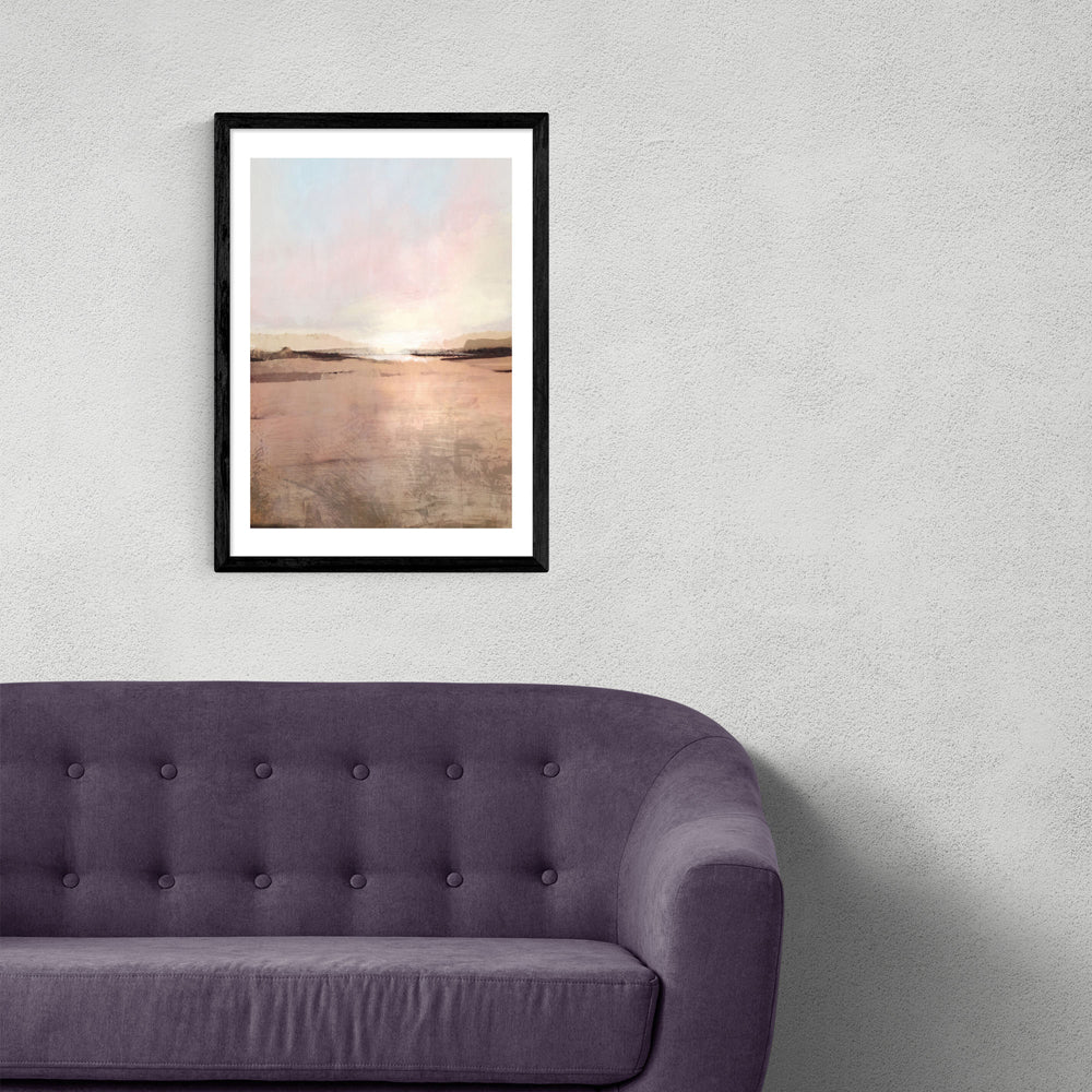 Product photograph of New Dawn By Dan Hobday - A3 Black Framed Art Print from Olivia's.