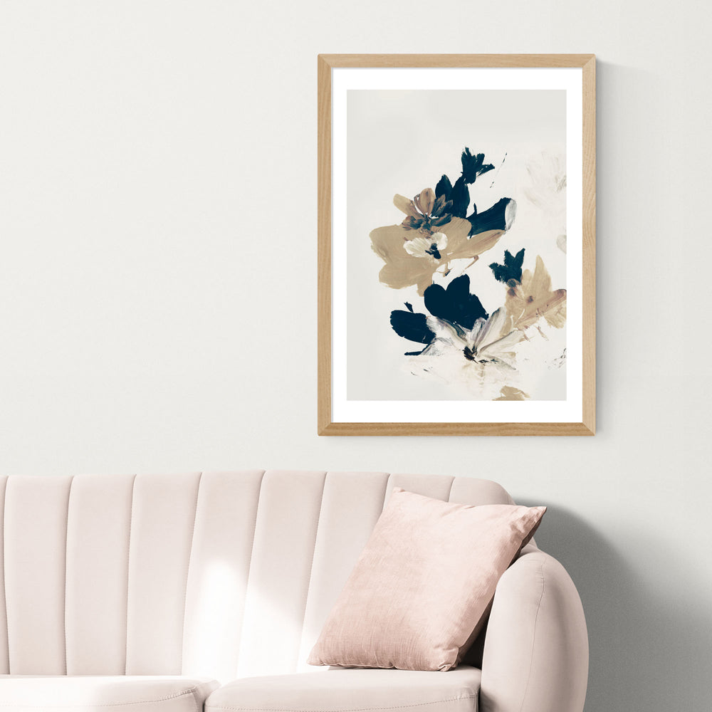 Product photograph of Summer View I By Dan Hobday - A2 Oak Framed Art Print from Olivia's.