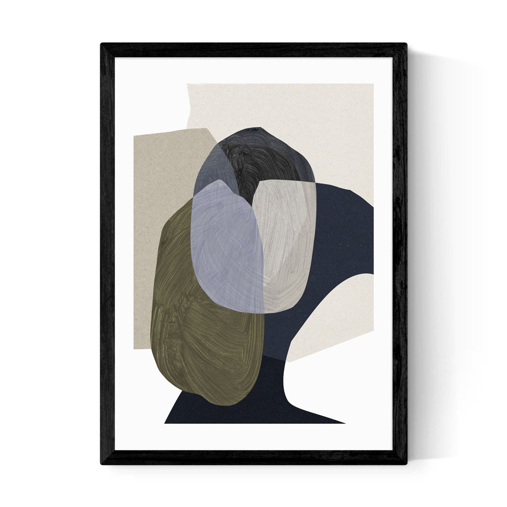 Product photograph of Things By Dan Hobday - A2 Black Framed Art Print from Olivia's