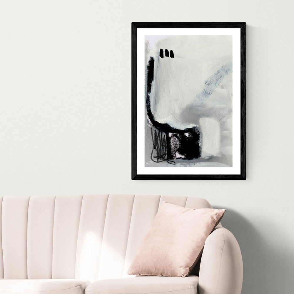 Product photograph of Decoy I By Dan Hobday - A2 Black Framed Art Print from Olivia's.