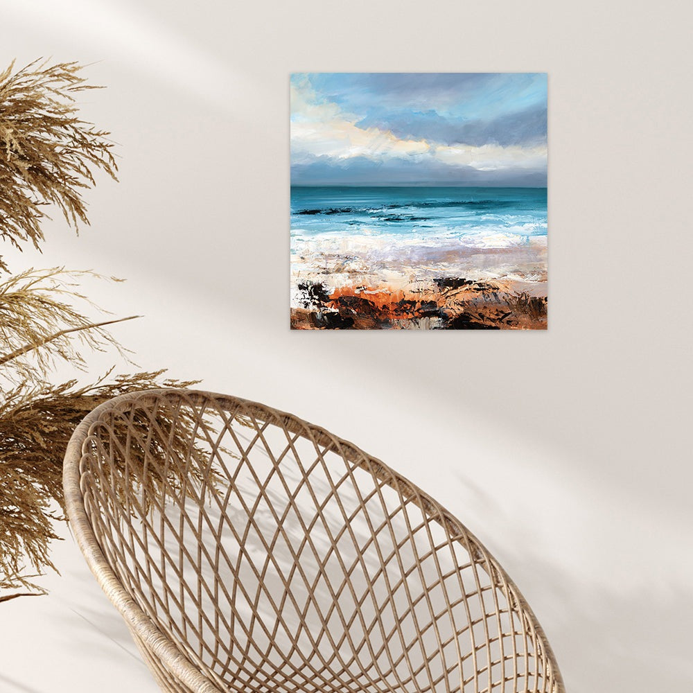 Product photograph of The Art Group Joanne Last Sea Surge Canvas Print Small from Olivia's.