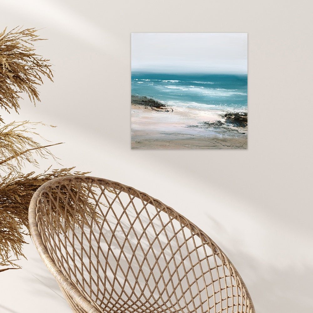 Product photograph of The Art Group Joanne Last Shoreline Canvas Print Large from Olivia's.