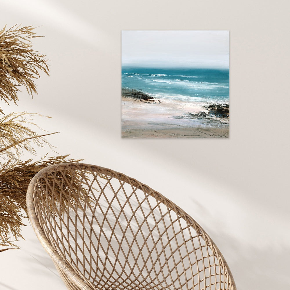 Product photograph of The Art Group Joanne Last Shoreline Canvas Print Medium from Olivia's.