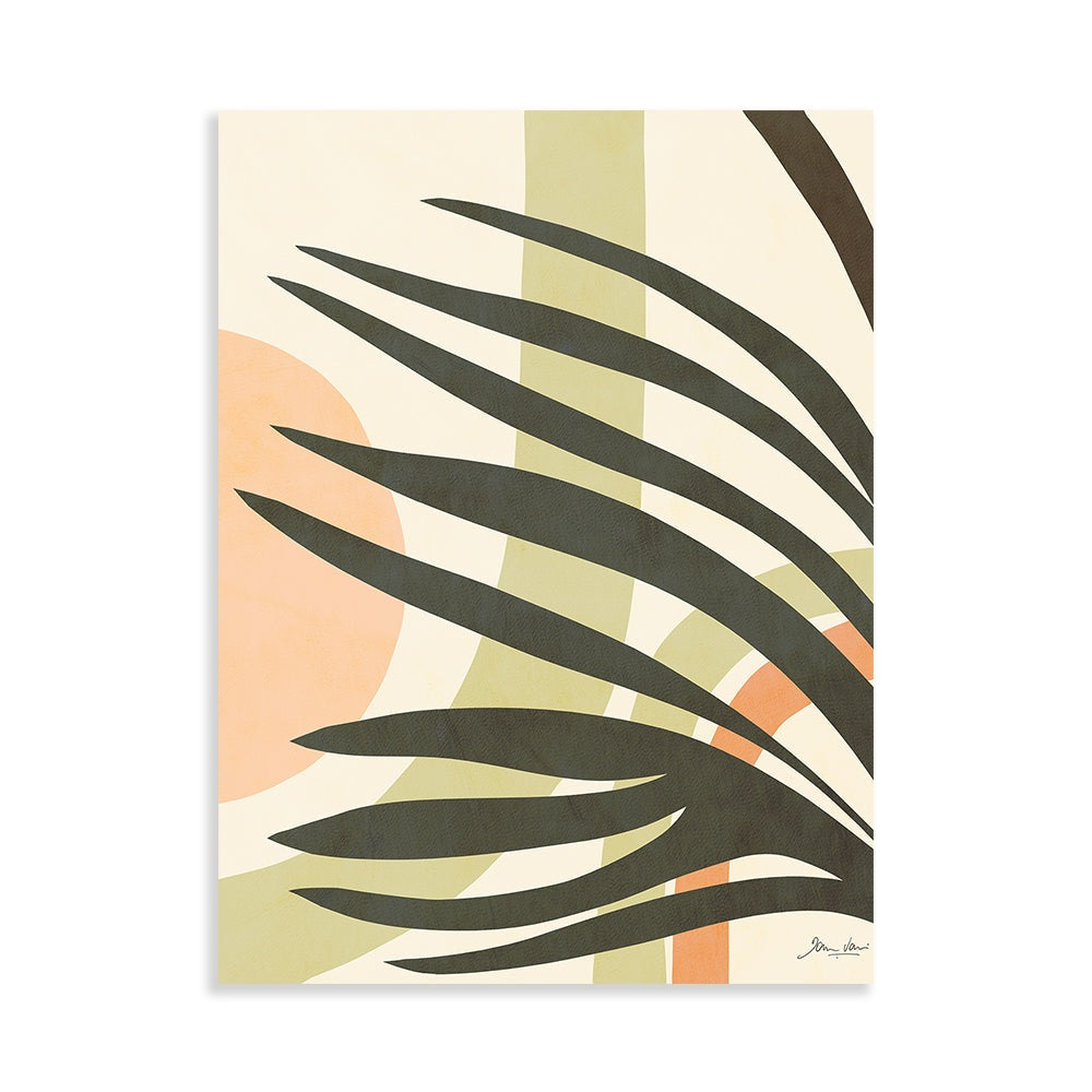 Product photograph of The Art Group Dominique Vari Earthy Tropical Foliage Iv Canvas 30x40cm from Olivia's