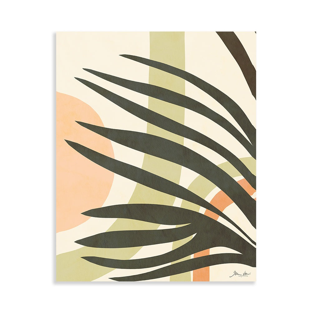 Product photograph of The Art Group Dominique Vari Earthy Tropical Foliage Iv Canvas 30x40cm from Olivia's.
