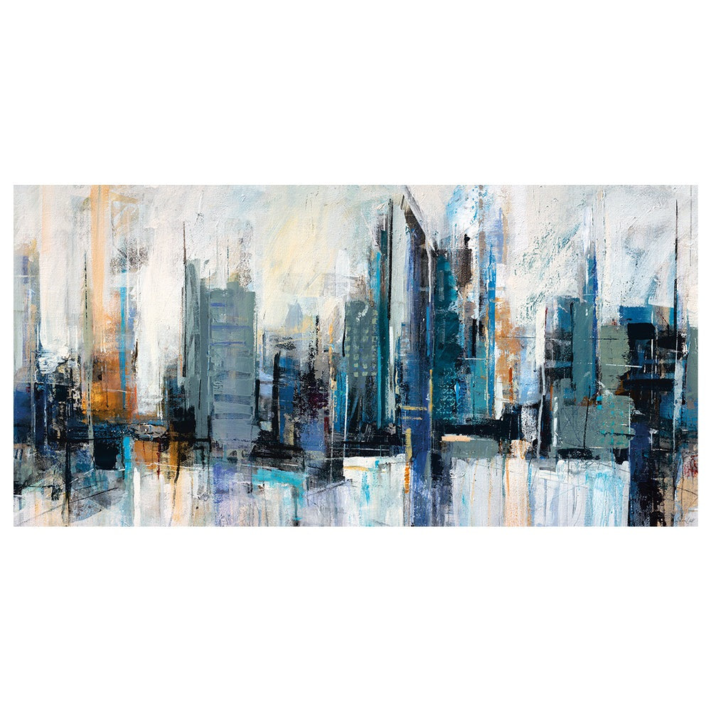 Product photograph of The Art Group Joanne Last City Skyline I Canvas Print Small from Olivia's