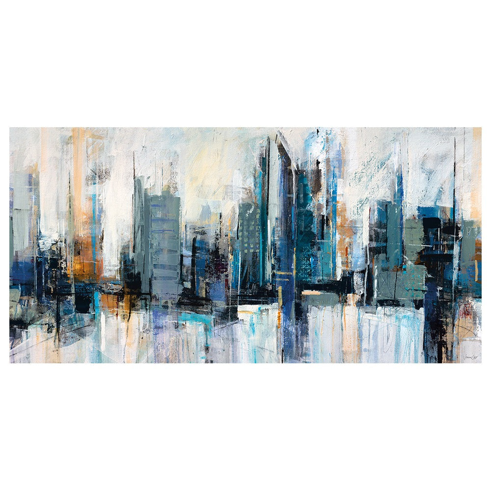 Product photograph of The Art Group Joanne Last City Skyline I Canvas Print Small from Olivia's.