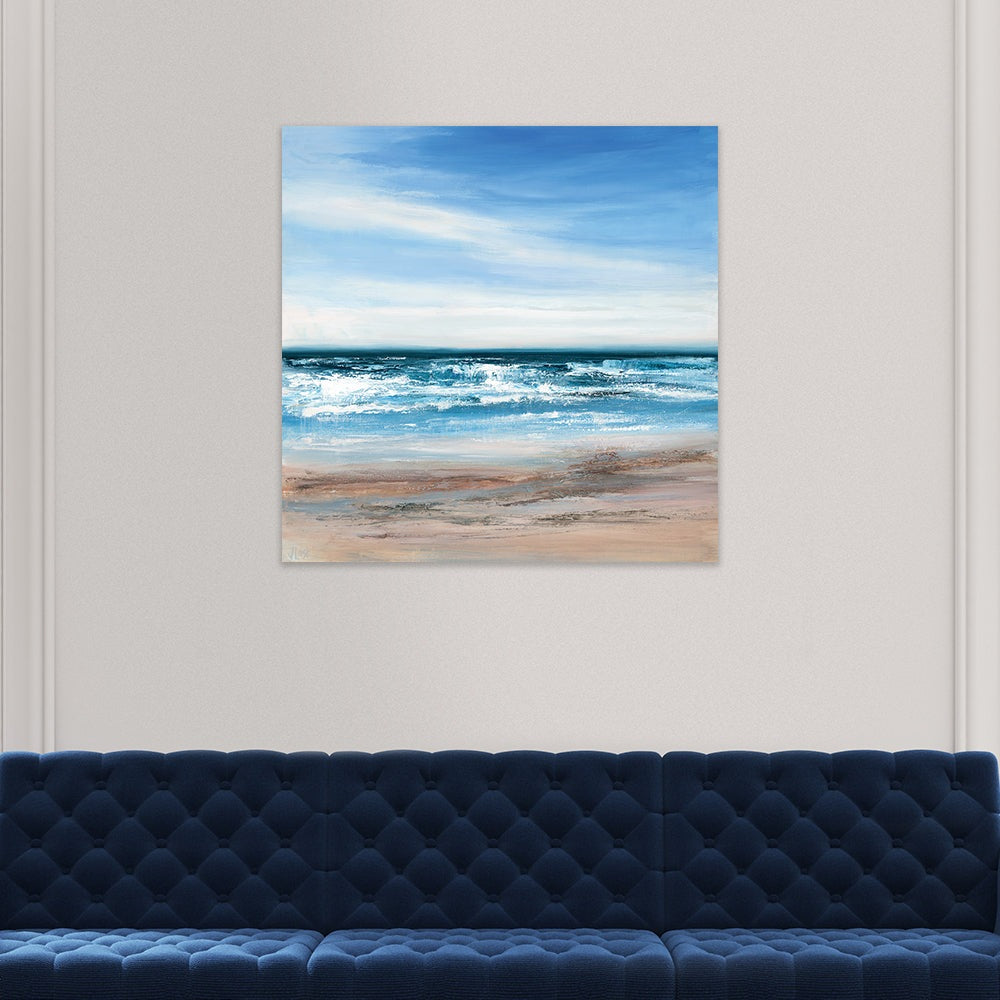 Product photograph of The Art Group Joanne Last All About The Sea Canvas Print Large from Olivia's.