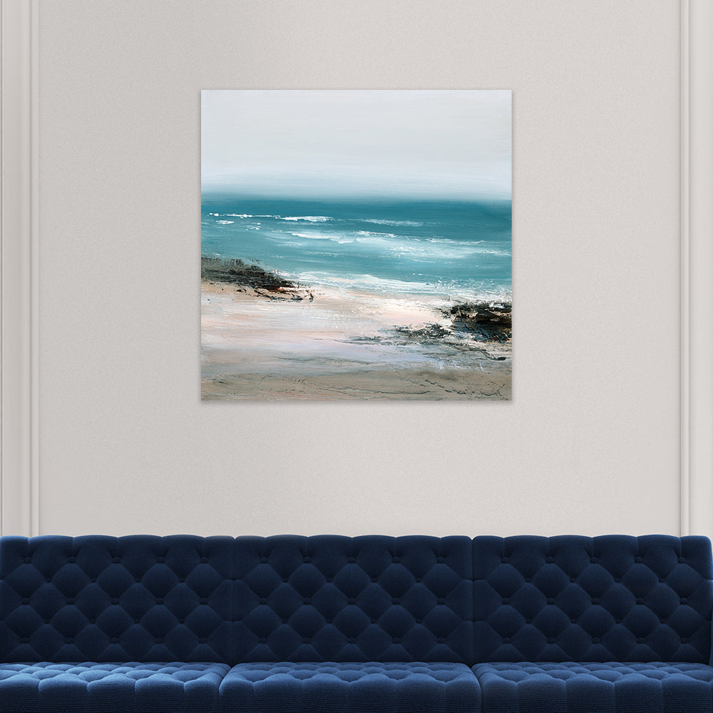 Product photograph of The Art Group Joanne Last Shoreline Canvas Print Medium from Olivia's.