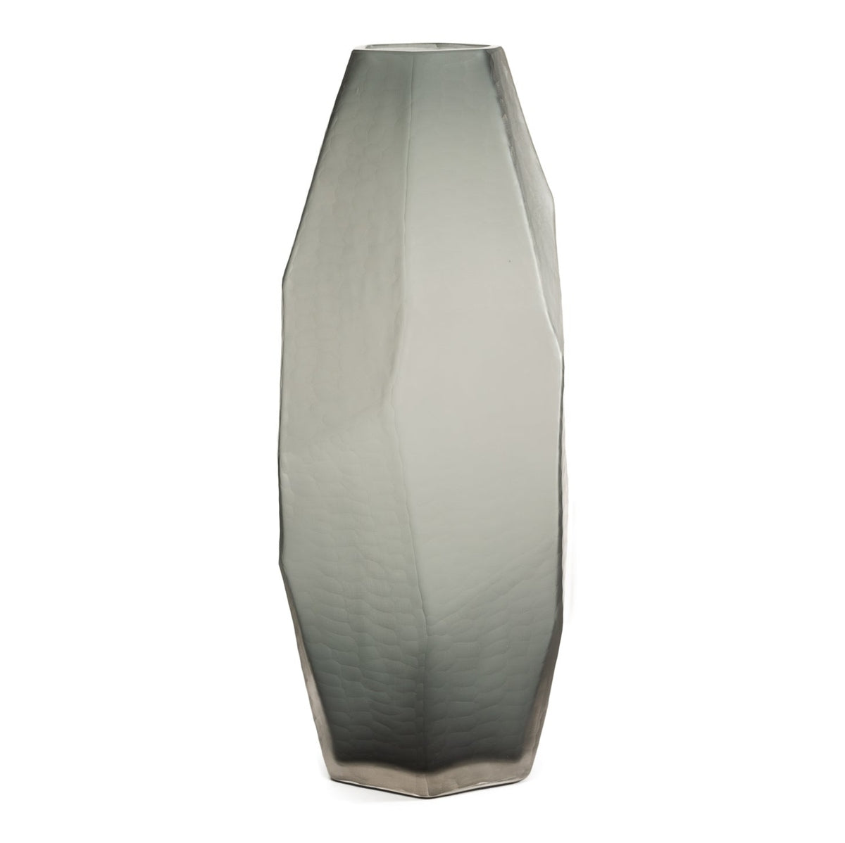 Liang Eimil Glass Vase Smoke Grey Large