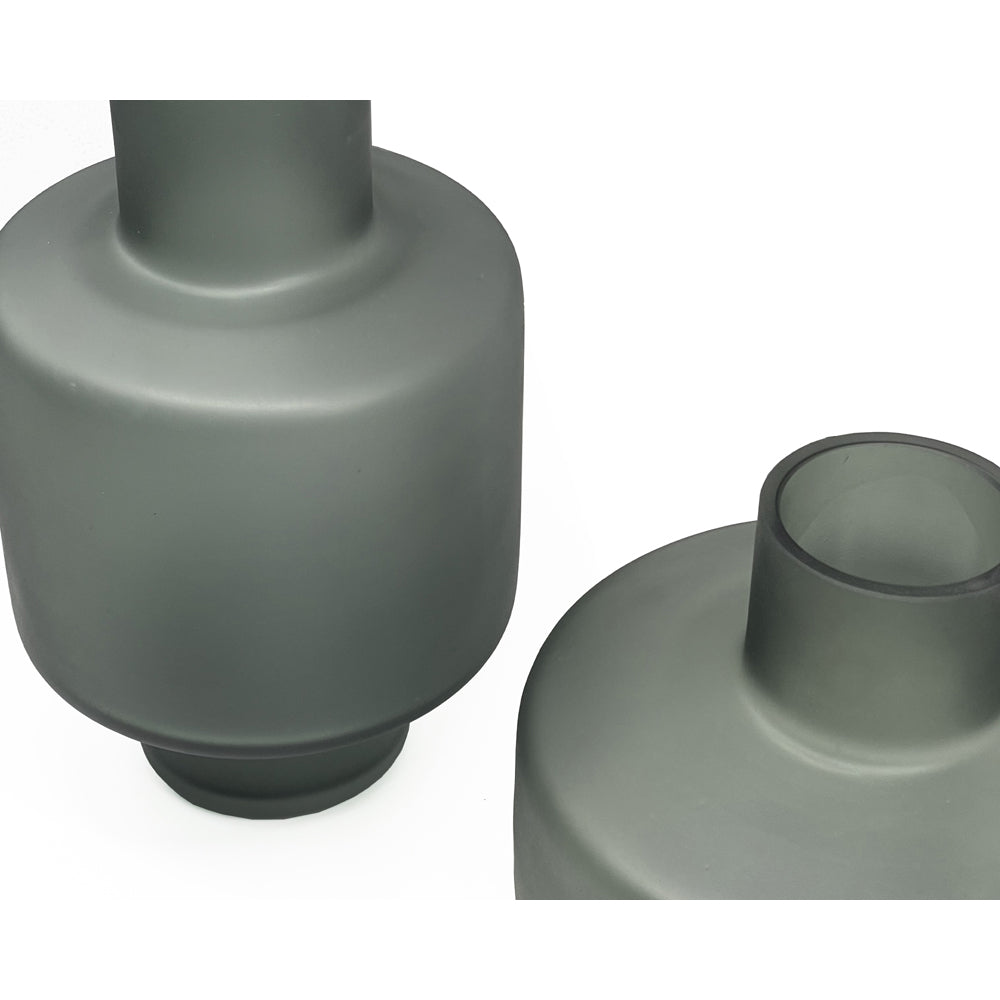 Product photograph of Liang Eimil Lyon I Grey Vases from Olivia's.