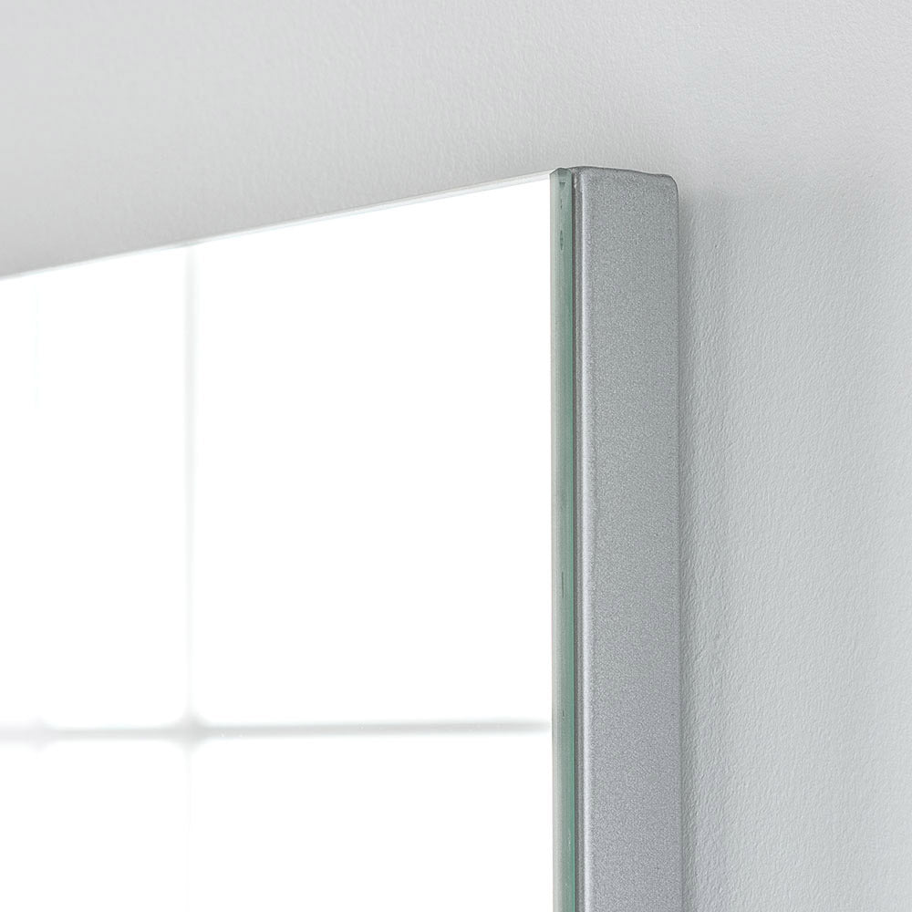 Product photograph of Olivia S Minimal Full Length Mirror In Silver - 170x80cm from Olivia's.