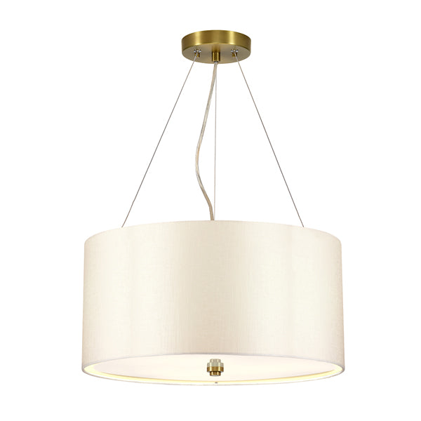 Product photograph of Elstead Pearce 18 Pendant Aged Brass from Olivia's