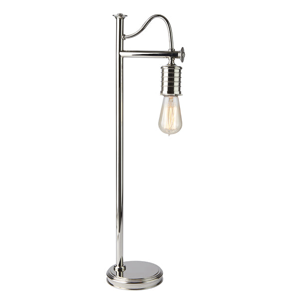 Elstead Douille 1 Light Table Lamp Polished Nickel