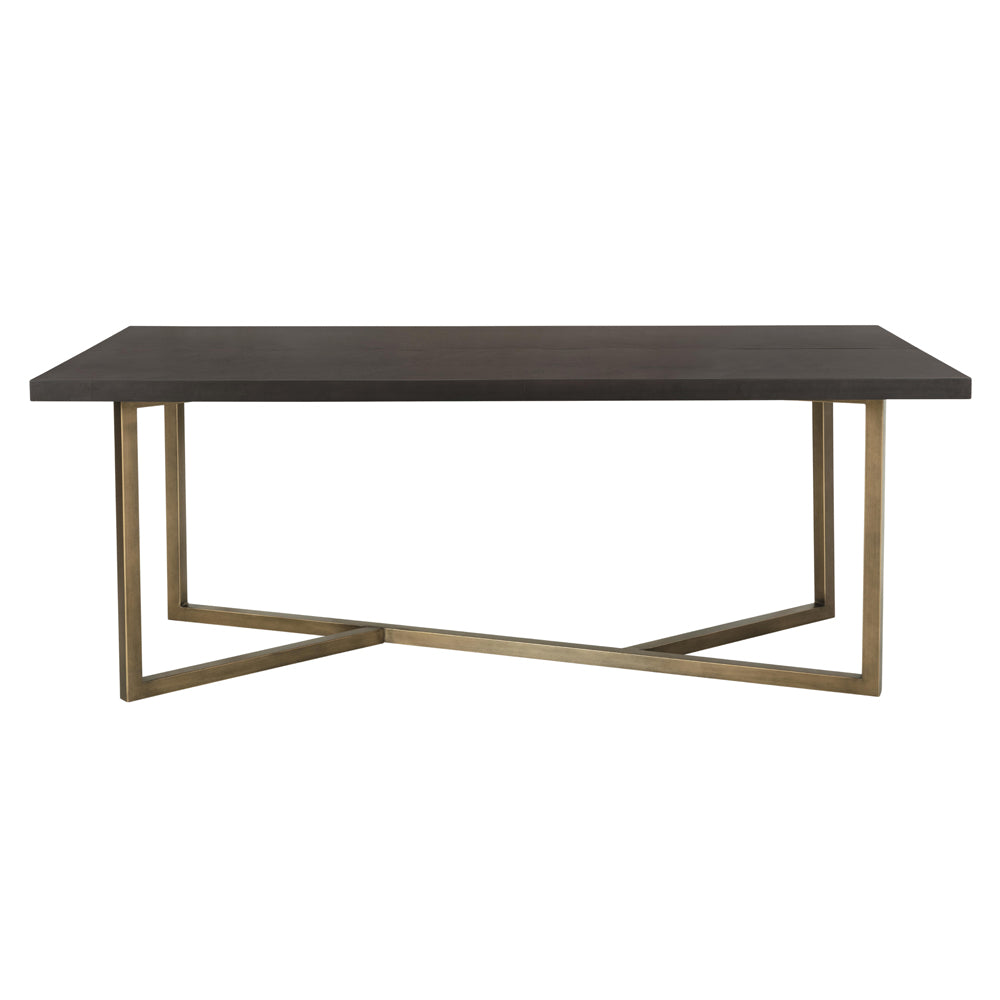 Olivias Overbury Chocolate Brown 6 8 Seater Dining Table