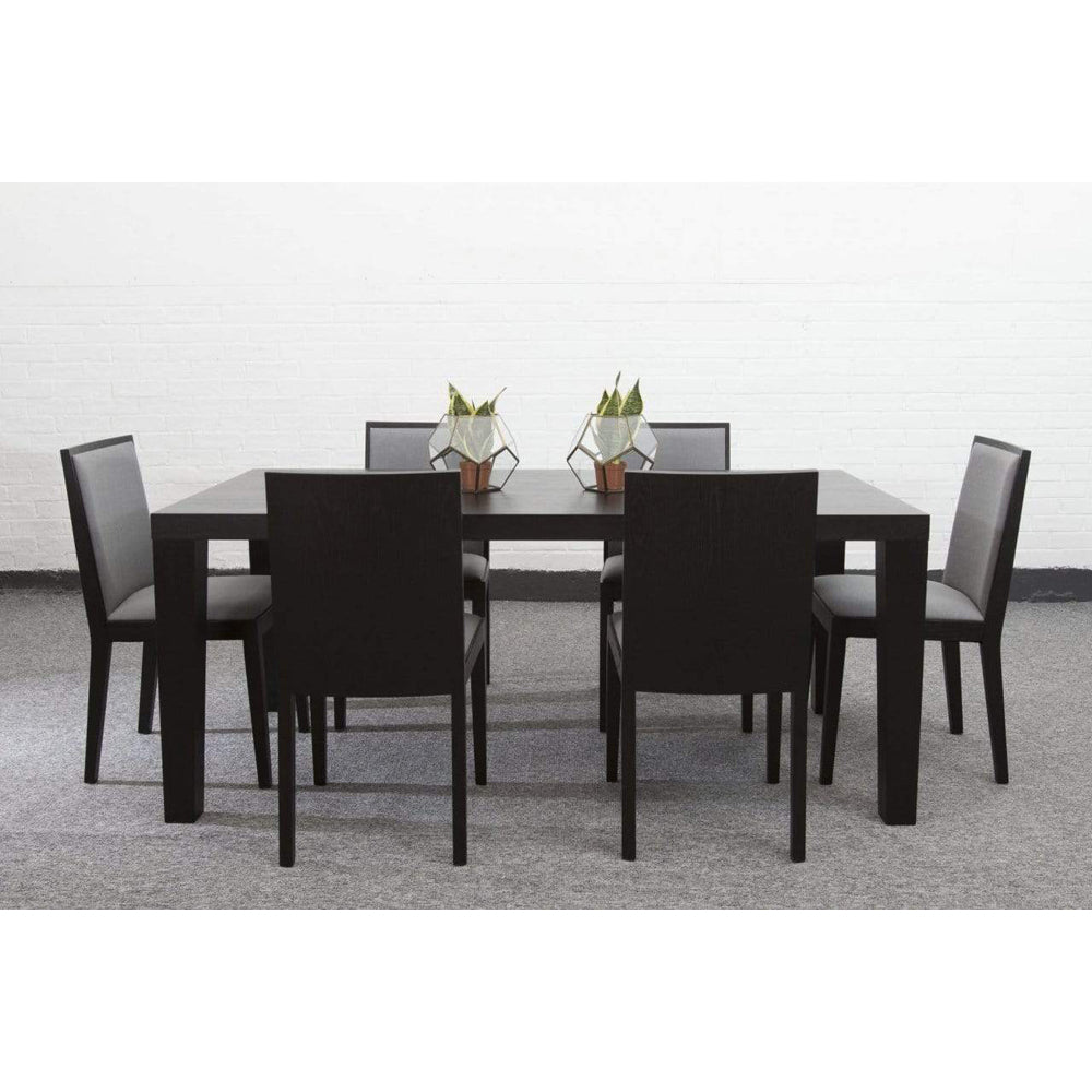 Product photograph of Twenty10 Designs Peony Wenge 4-6 6-8 Seater Dining Table Small from Olivia's.