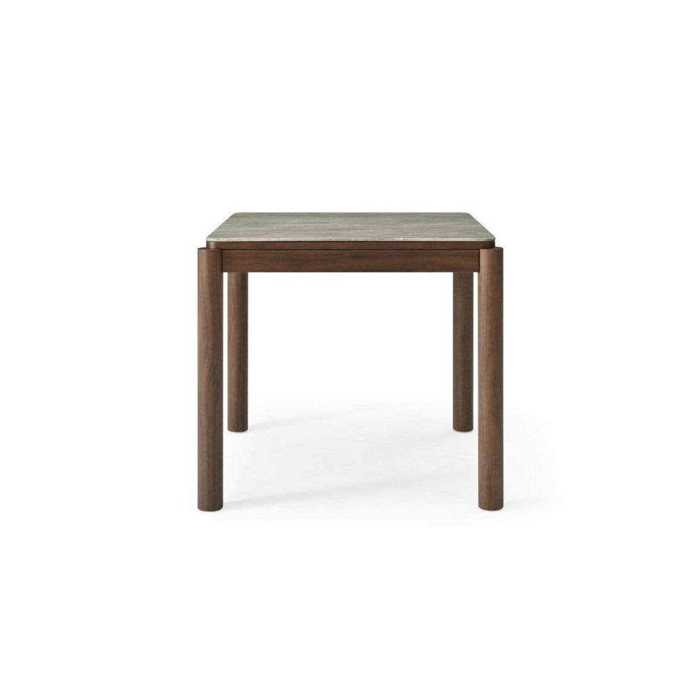 Product photograph of Twenty10 Designs Willow Square Timber Tobacco 4 Seater Dining Table from Olivia's