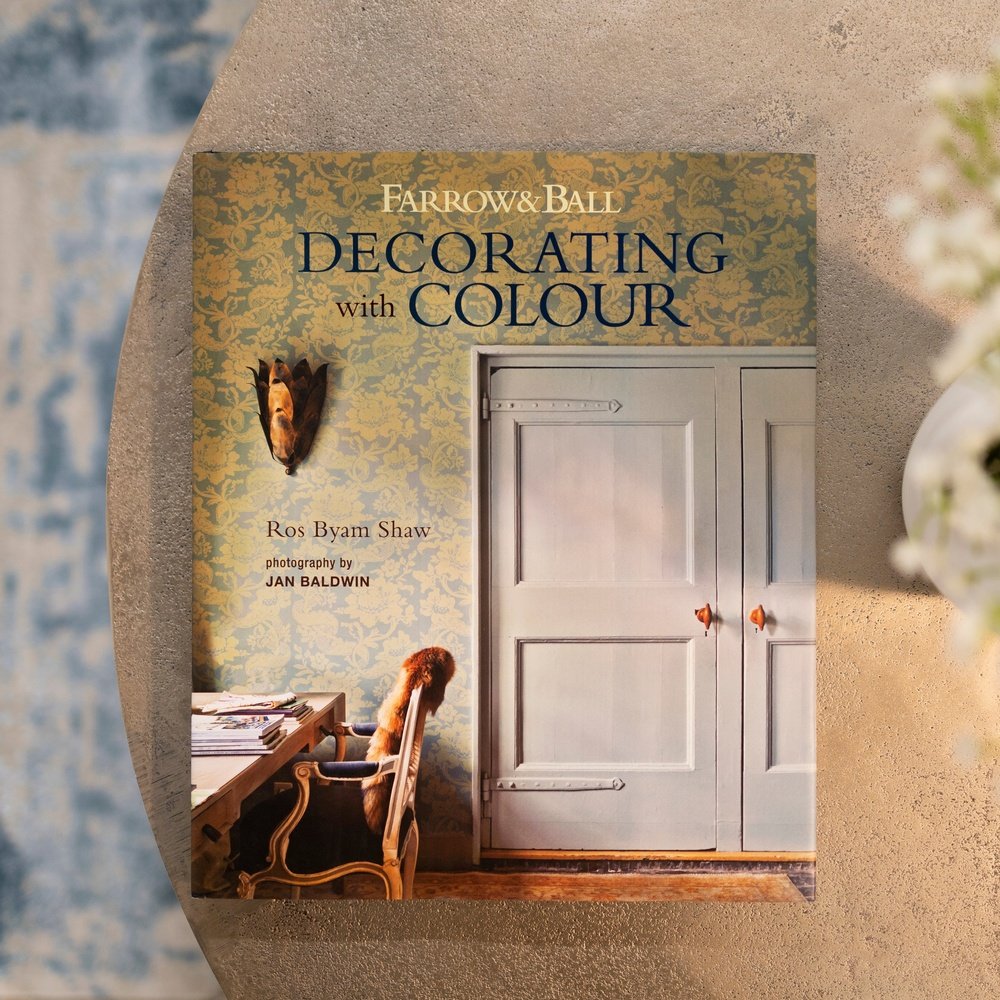 Product photograph of Farrow And Ball Decorating With Colour Book from Olivia's