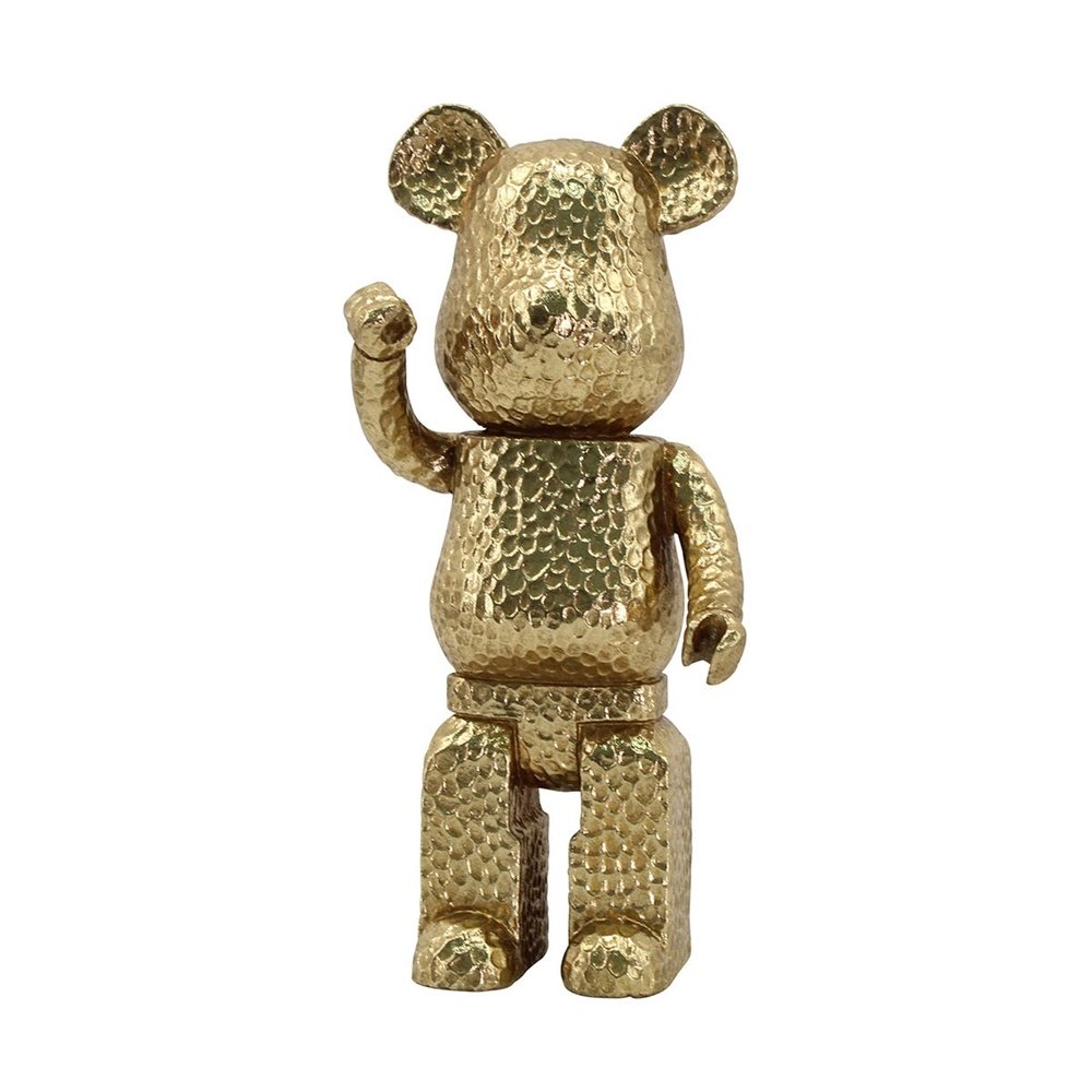 Product photograph of Richmond Deco Object Bear In Gold from Olivia's