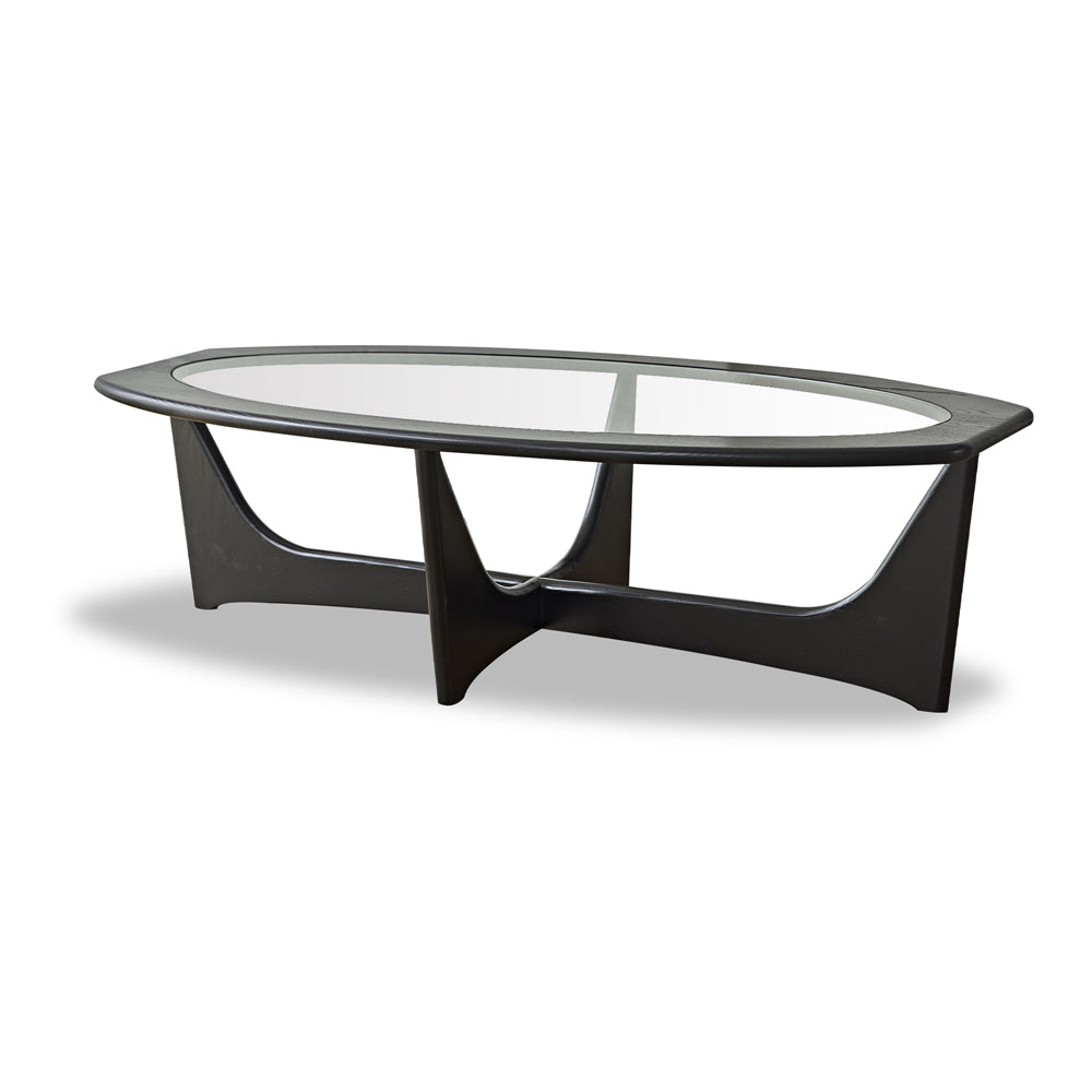 Product photograph of Liang Eimil Sculpto Oval Coffee Table from Olivia's