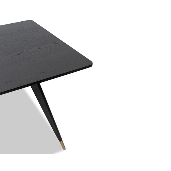 Product photograph of Liang Eimil Harley Brass Dining Table from Olivia's.