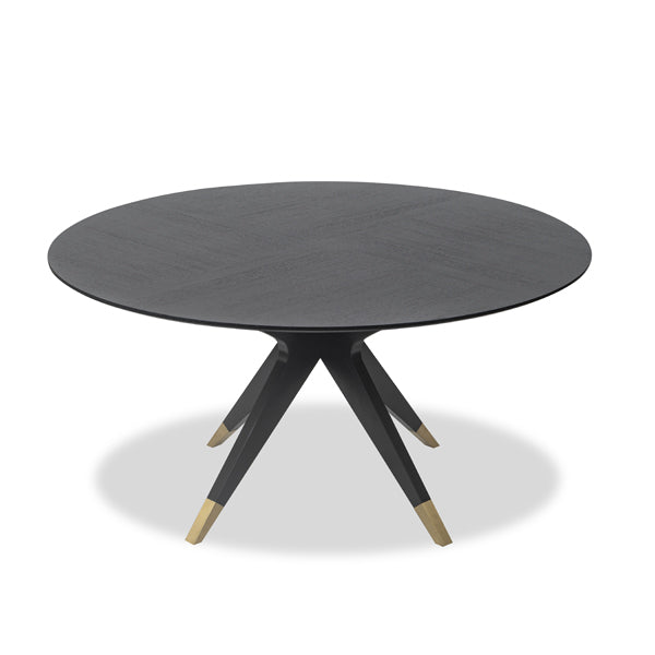 Product photograph of Liang Eimil Anthology Brass Round Dining Table Small from Olivia's.