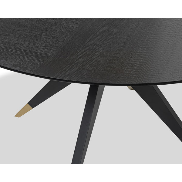 Product photograph of Liang Eimil Anthology Brass Round Dining Table Large from Olivia's.