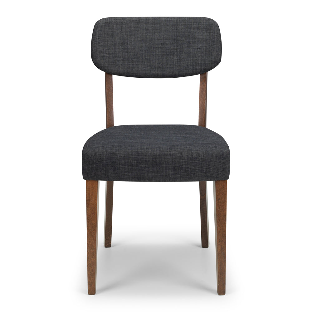 Product photograph of Olivia S Set Of 2 Farley Chairs In Walnut Grey from Olivia's.