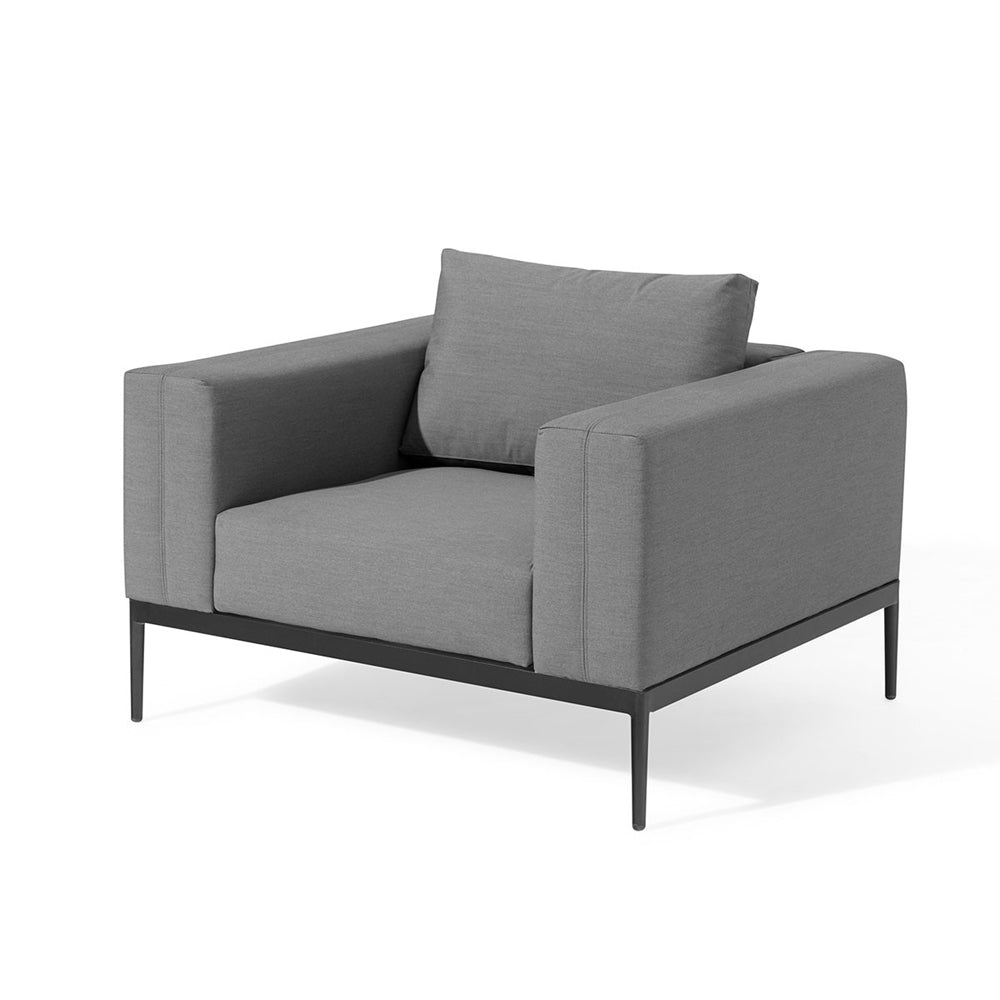 Product photograph of Maze Eve 3 Seat Sofa Set Flanelle from Olivia's.