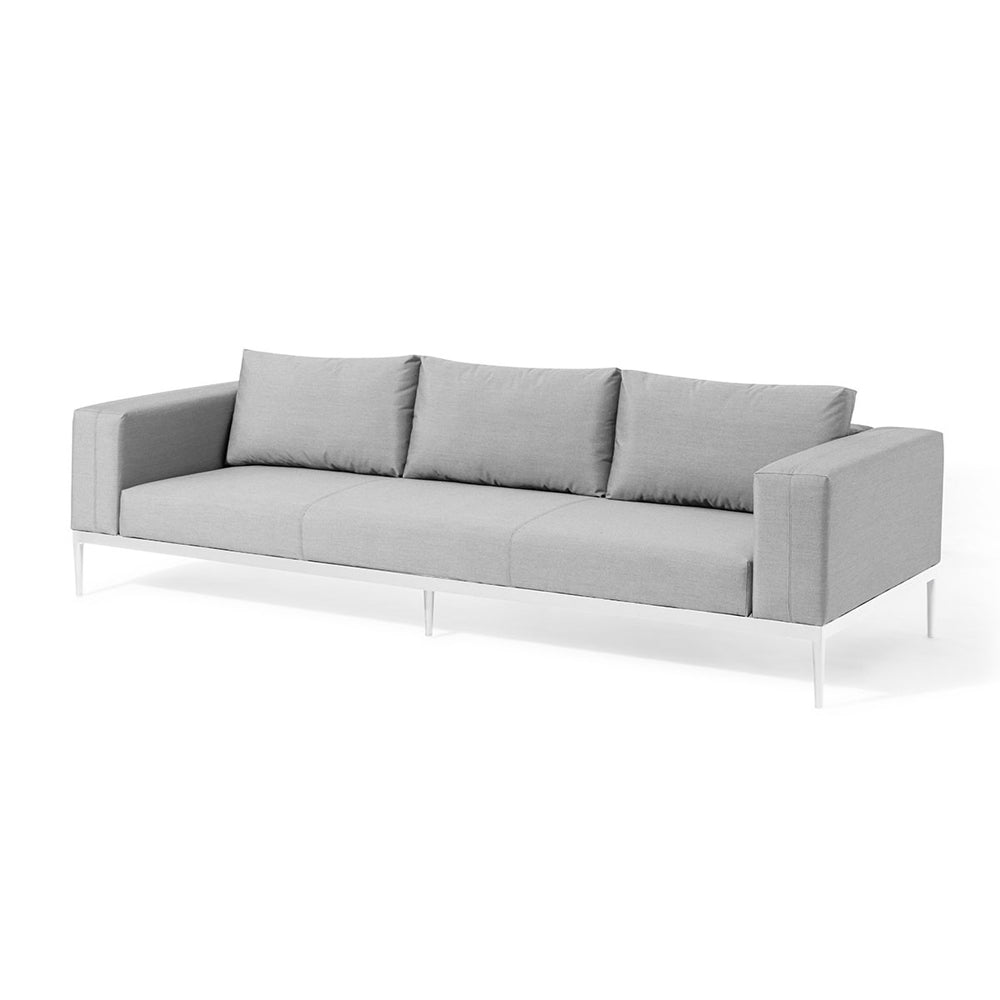 Product photograph of Maze Eve 3 Seat Sofa Set Lead Chine from Olivia's.