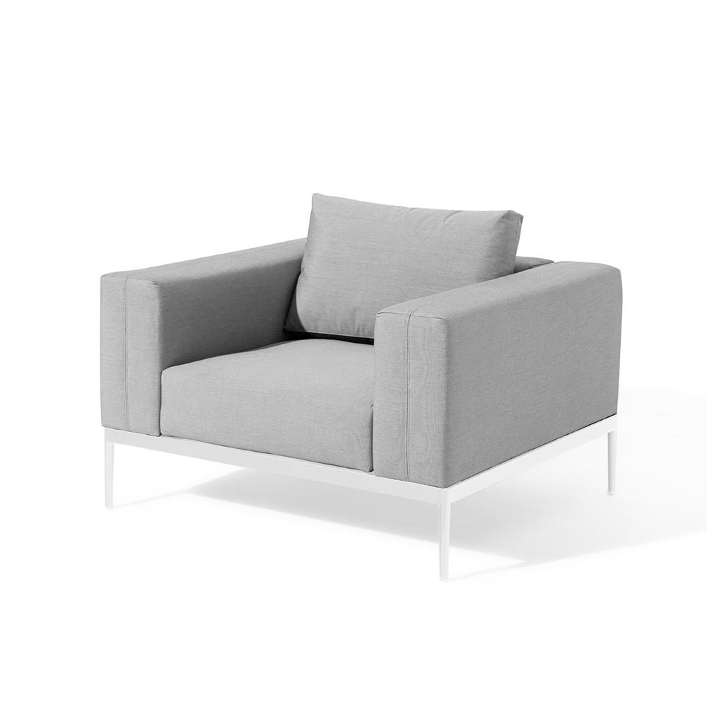 Product photograph of Maze Eve 3 Seat Sofa Set Lead Chine from Olivia's.