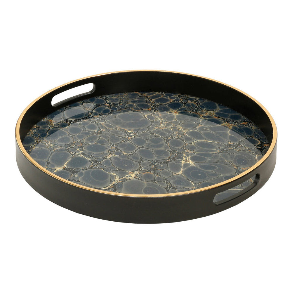 Product photograph of Mindy Brownes Serving Tray Deep Blue from Olivia's.