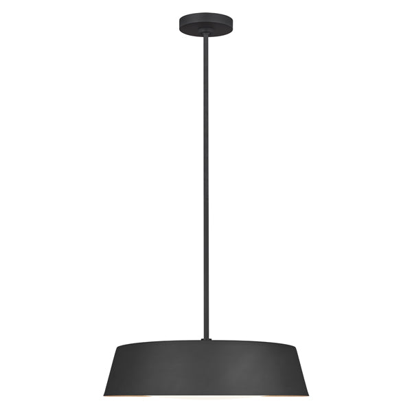 Product photograph of Elstead Asher 5 Light Pendant Midnight Black from Olivia's