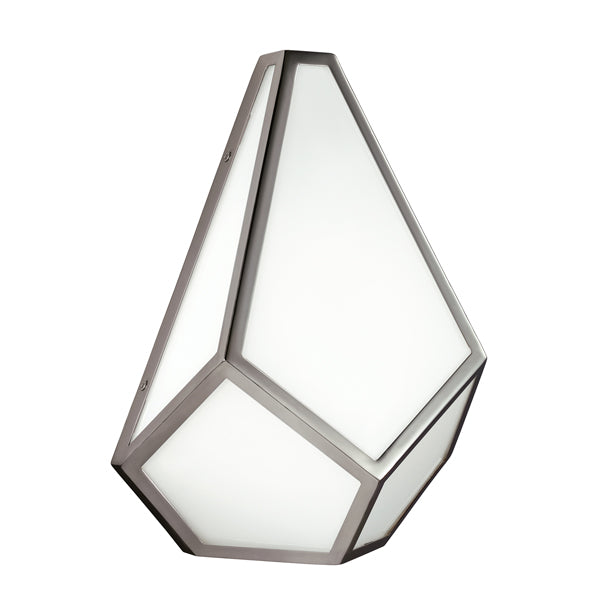 Elstead Diamond 1 Wall Wall Light Polished Nickel