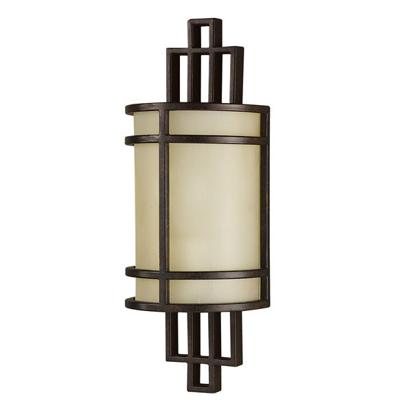 Product photograph of Elstead Fusion 1 Light Wall Light Grecian Bronze from Olivia's