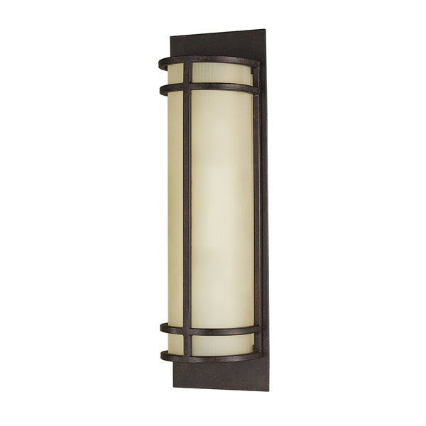 Elstead Fusion 2 Light Wall Light Grecian Bronze Outlet