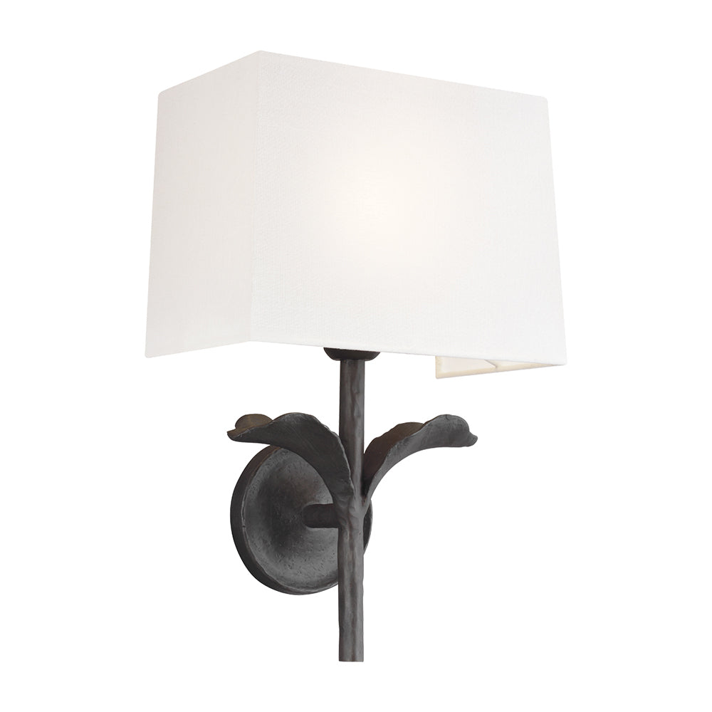 Product photograph of Elstead Georgia Wall Light Aged Iron from Olivia's
