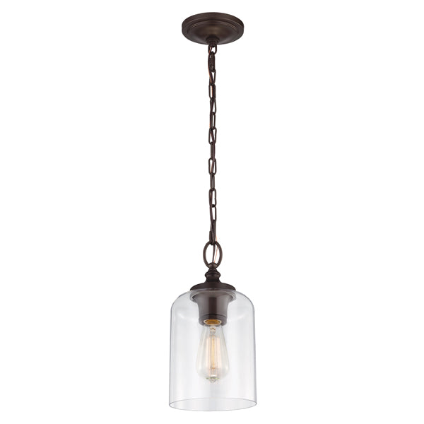 Elstead Hounslow 1 Light Pendant Oil Rubbed Bronze