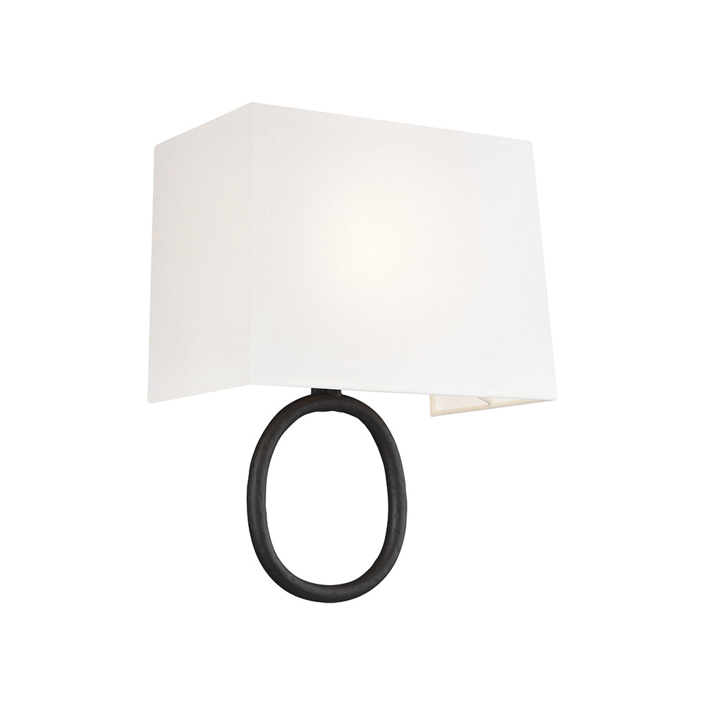 Product photograph of Elstead Indo Wall Light Aged Iron from Olivia's