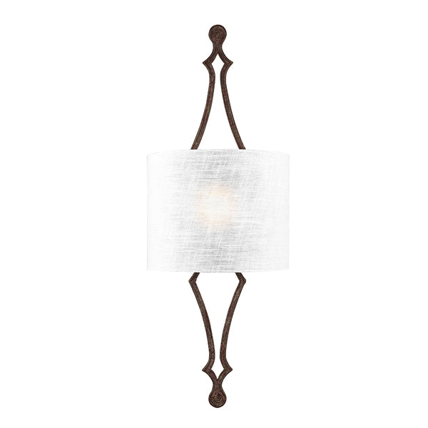 Product photograph of Elstead Tilling 1 Light Wall Light Weathered Iron from Olivia's