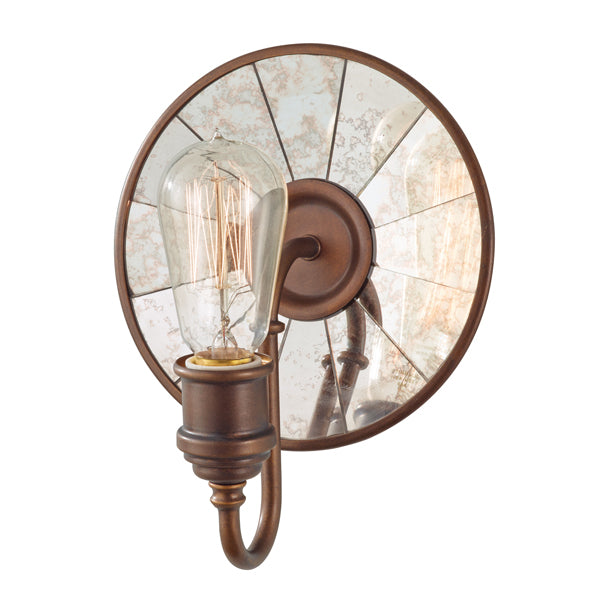 Product photograph of Elstead Urban Renewal 1 Light Wall Light Astral Bronze from Olivia's