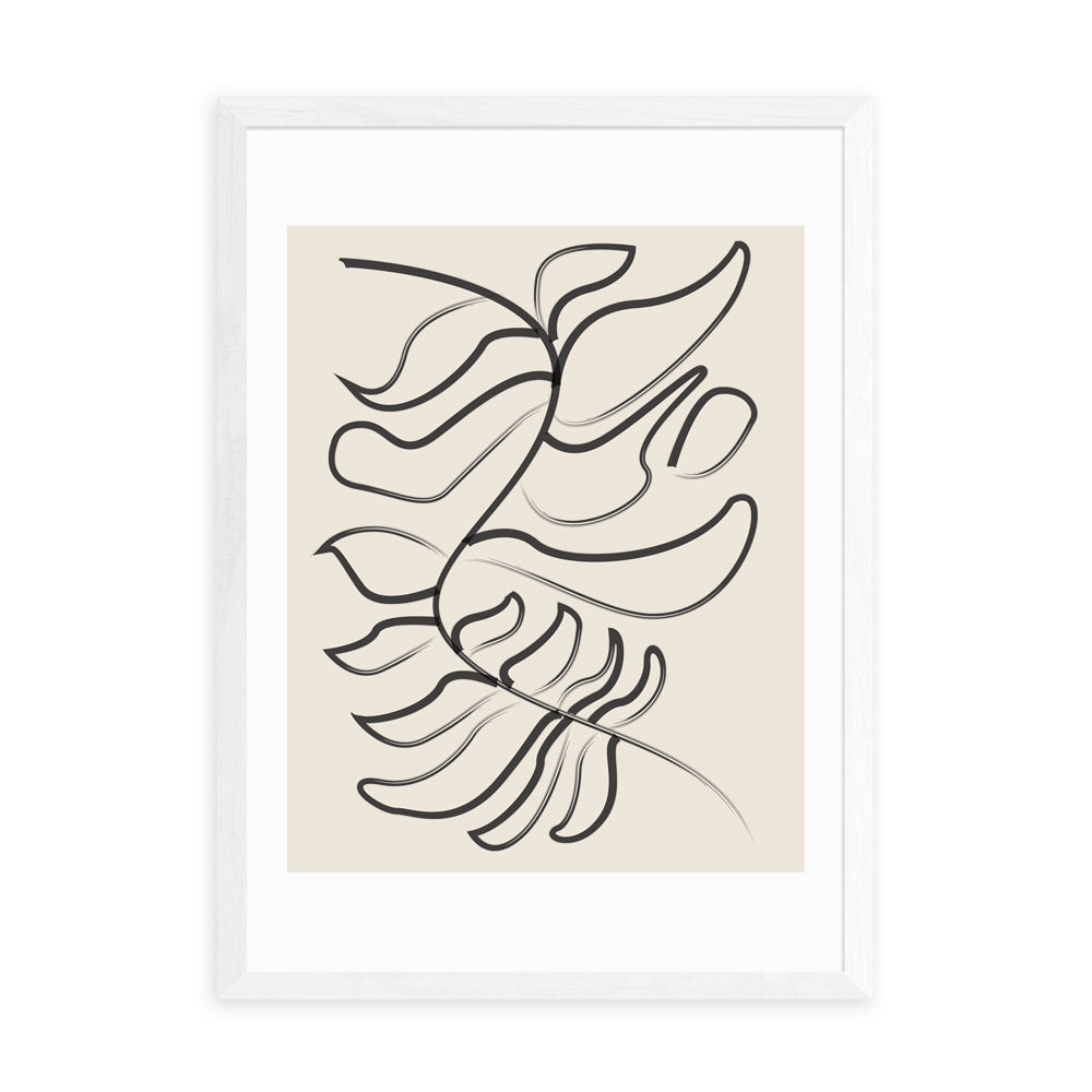 Product photograph of Sprung By Flower Love Child - A3 White Framed Art Print from Olivia's.