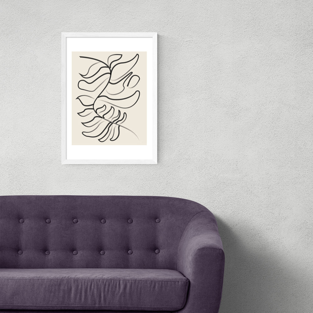 Product photograph of Sprung By Flower Love Child - A3 White Framed Art Print from Olivia's