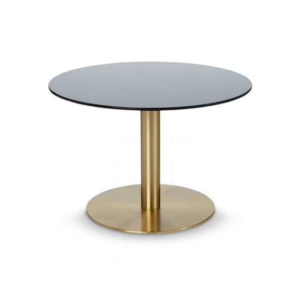 Product photograph of Tom Dixon Flash Table Brass Circle Circle from Olivia's
